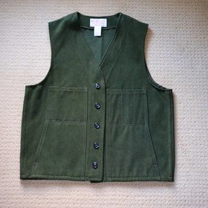 Filson Moleskin Vest, dark green size 40 (med)